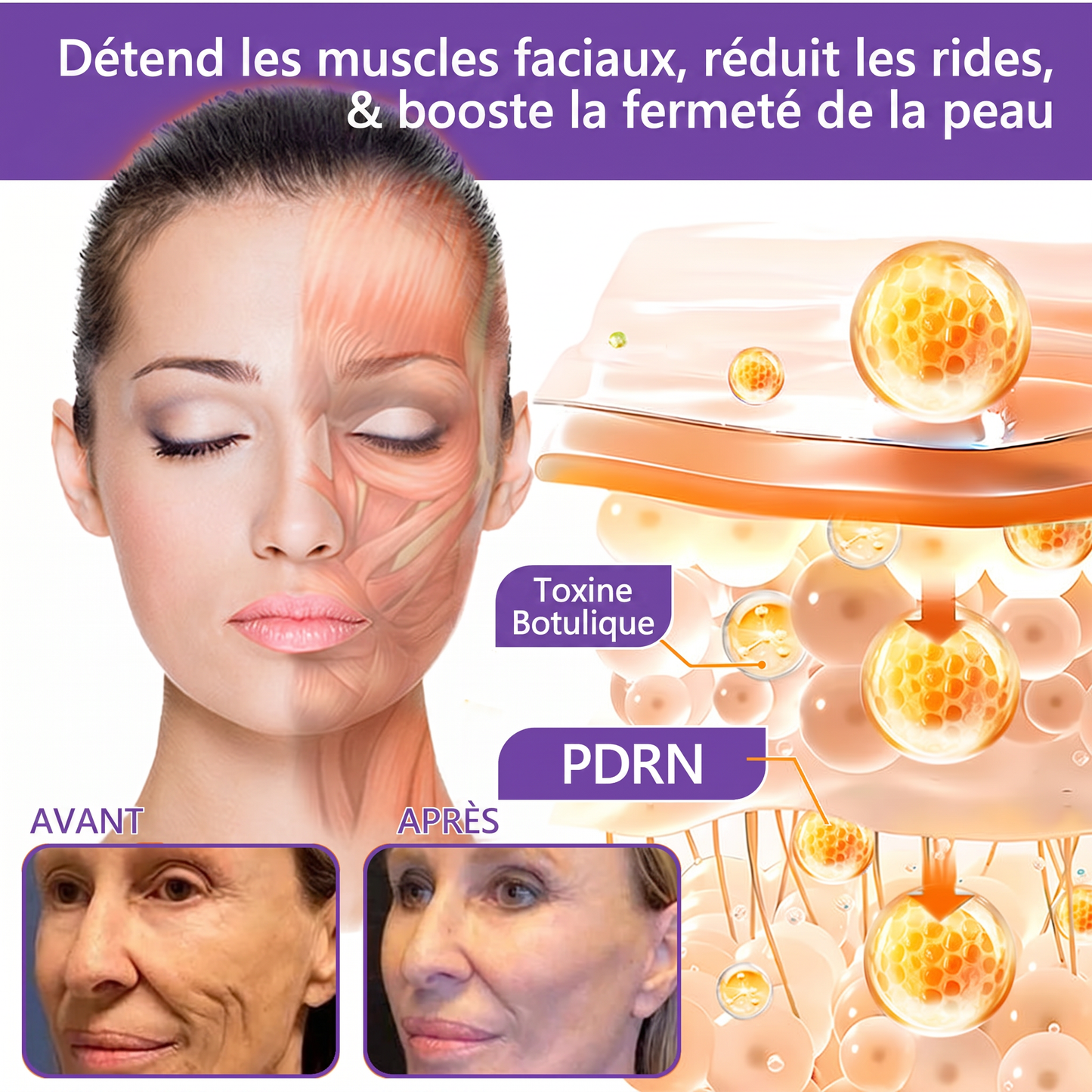 Boutique officielle✅ : Vitalisys® PDRN Crème Corps avec Roller 🎉 – Anti-âge, hydratation, fermeté et régénération. Pour un teint unifié, traite acné, taches pigmentaires et verrues 💎