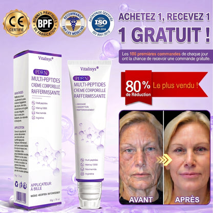 Boutique officielle✅ : Vitalisys® PDRN Crème Corps avec Roller 🎉 – Anti-âge, hydratation, fermeté et régénération. Pour un teint unifié, traite acné, taches pigmentaires et verrues 💎